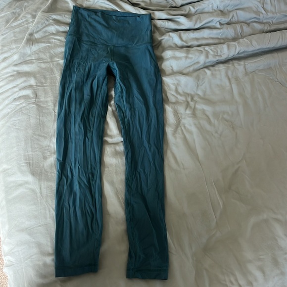 Lululemon Align Ribbed High Rise Crop 23” - Picture 3 of 5